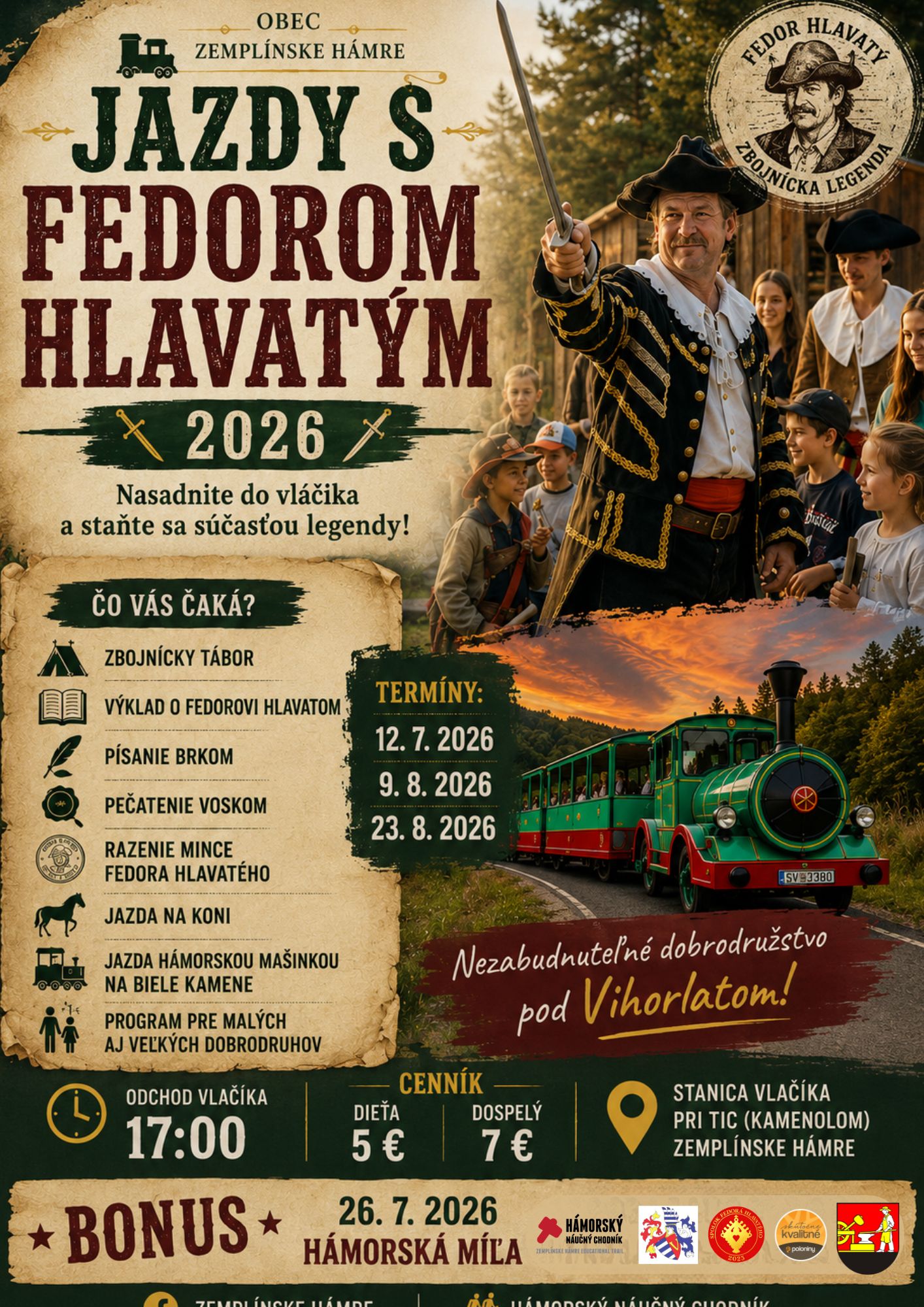 JAZDY S FEDOROM HLAVATÝM